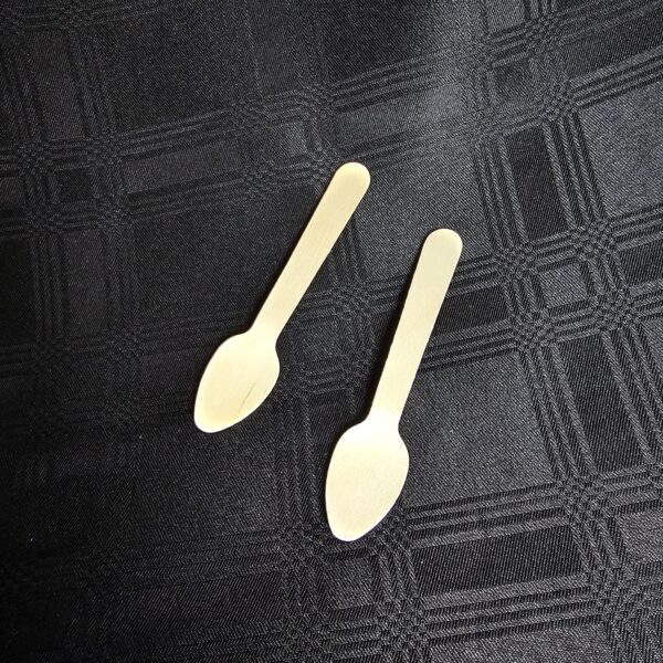WOODEN TEA SPOON 140MM