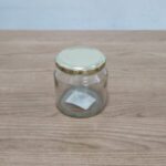 GLASS 250ML SPREAD JAR & 70 RTO GLD