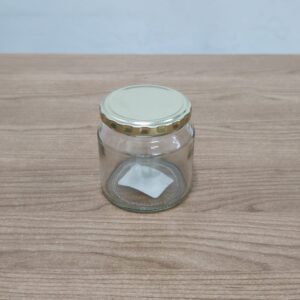 GLASS 250ML SPREAD JAR & 70 RTO GLD